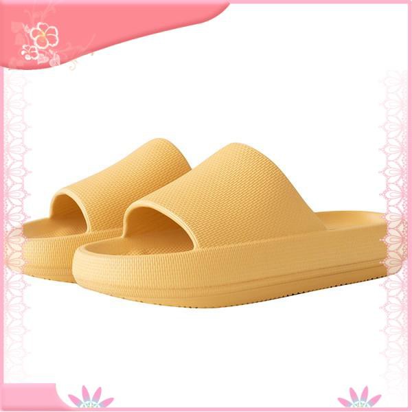 Dép unisex quai ngang đi trong nhà thời trang ulzzang nhựa eva cao cấp độn đế 4cm siêu êm siêu nhẹ c