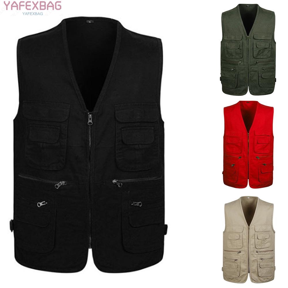 Áo khoác du lịch đa năng nhiều túi dành cho nam