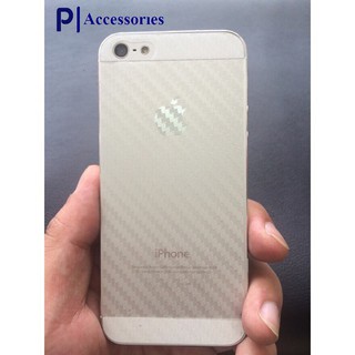 Miếng Dán Mặt Sau Iphone Carbon Chống Trầy