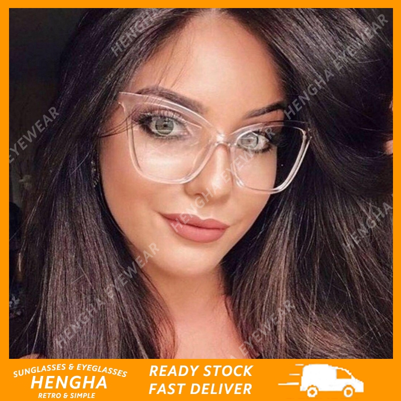 Kính mát kiểu mắt mèo phong cách retro thời trang cho nữ