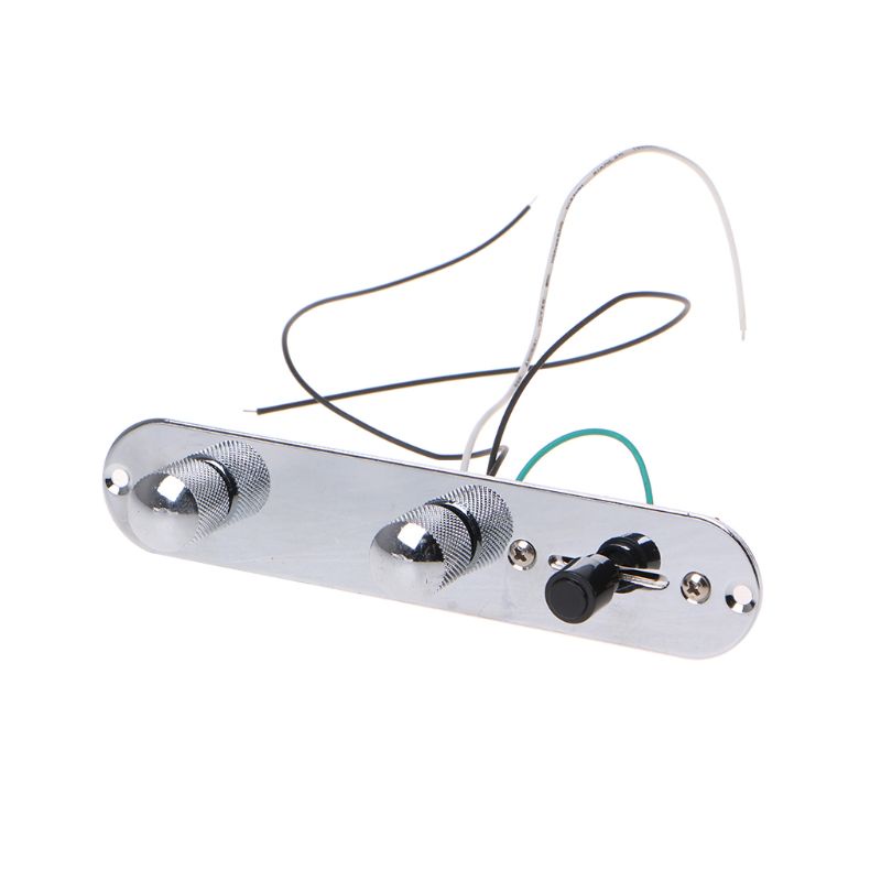 Nút Điều Chỉnh Âm Lượng 3 Chiều Bằng Chrome Cho Đàn Guitar