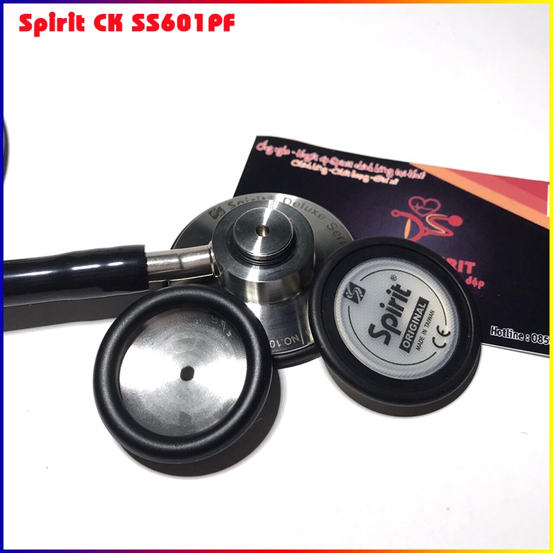 ỐNG NGHE SPIRIT CK-SS601PF | MIỄN PHÍ KHẮC TÊN | ỐNG NGHE 3 MẶT CAO CẤP | CHÍNH HÃNG