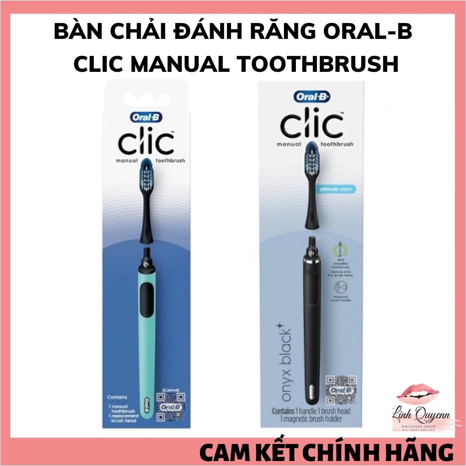 Bàn Chải Đánh Răng Cao Cấp Oral-B Clic Manual Toothbrush