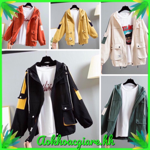 Áo khoác kaki 6 túi hộp siêu đẹp-hình thật M23