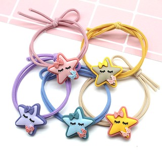 Dây thun cột tóc chun buộc tóc nữ ngôi sao đẹp dễ thương Hàn Quốc A090 giá sỉ