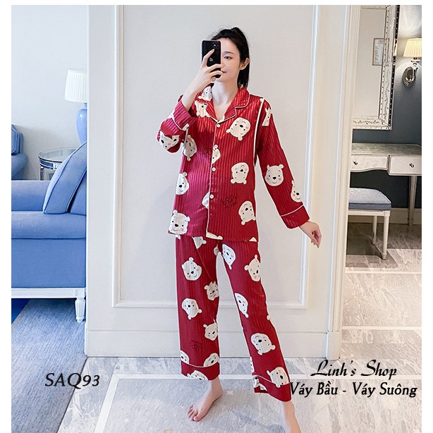 BỘ MẶC BẦU MẶC SAU SINH DÀI TAY SAQ93