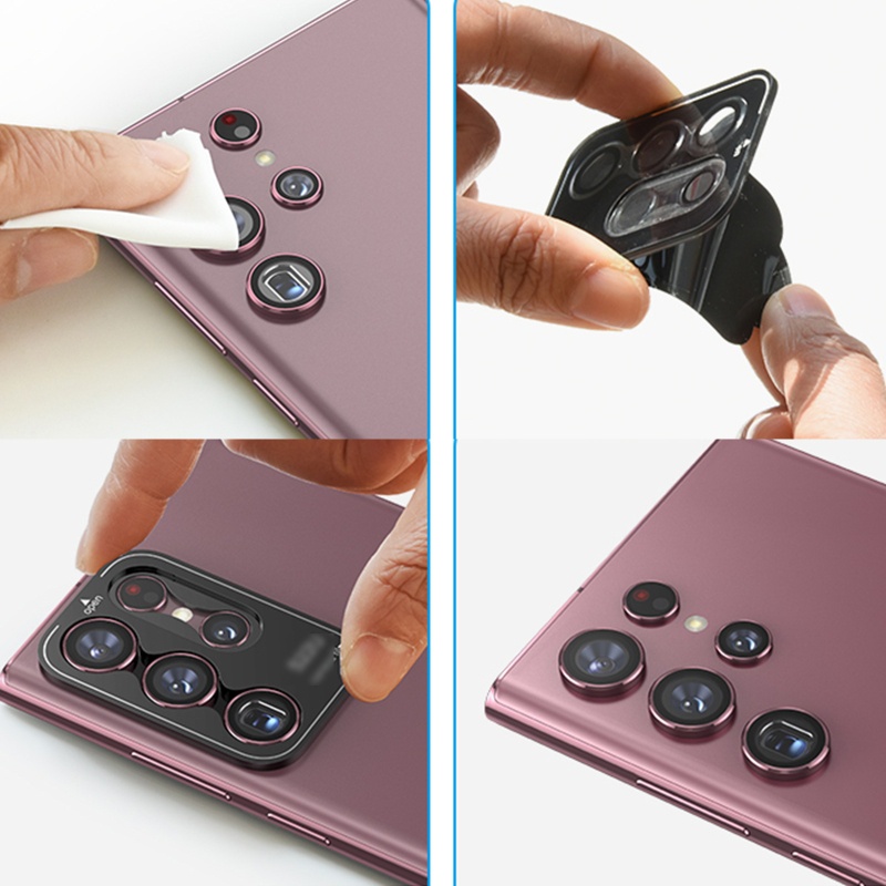 Kính Cường Lực 9H Bảo Vệ Toàn Màn Hình Cho S22 Ultra