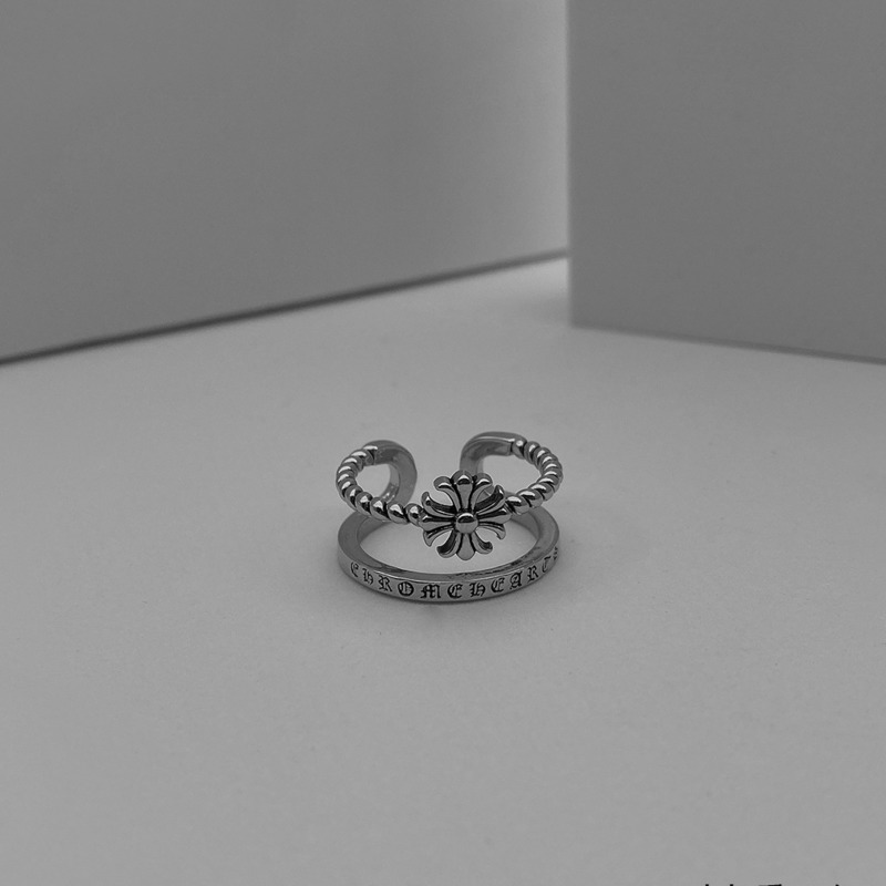 Nhẫn thời trang hình cây thánh giá độc đáo phong cách retro