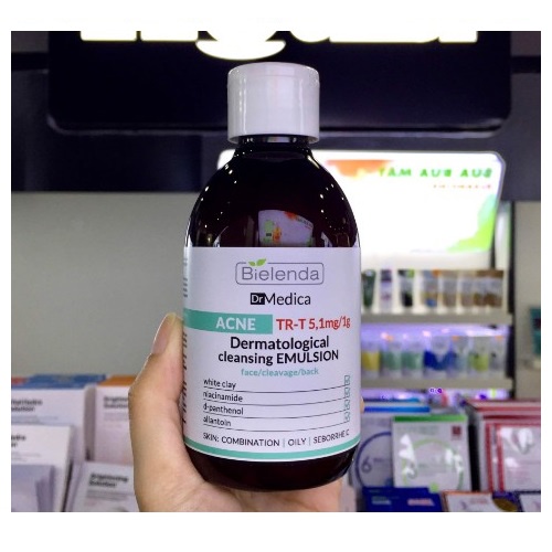 [HÀNG CHUẨN] Toner Bielenda Dr Medica Anti-acne Dermatological Toning Liquid 250ML_ Nhẹ nhàng dưỡng sạch làn da nàng