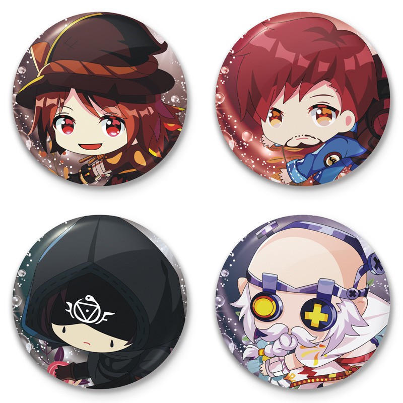 Huy hiệu cài áo in hình Identity V Nhân cách thứ năm game chibi dễ thương tiện lợi m01