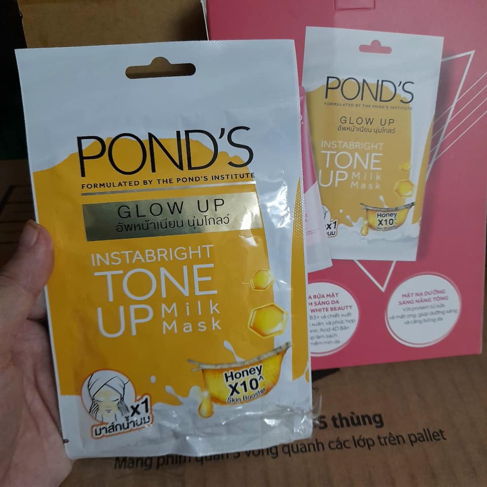 (hàng khuyến mãi) Mặt nạ dưỡng trắng nâng tông POND'S WHITE BEAUTY 25g