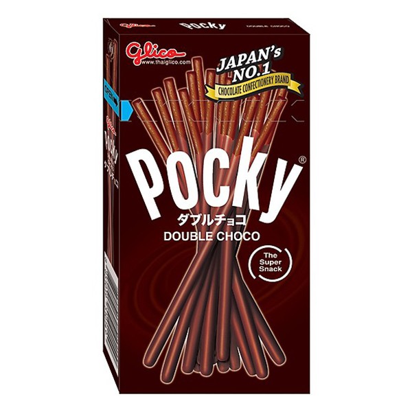 E - Bánh Que Pocky Double Socola Hộp 39G