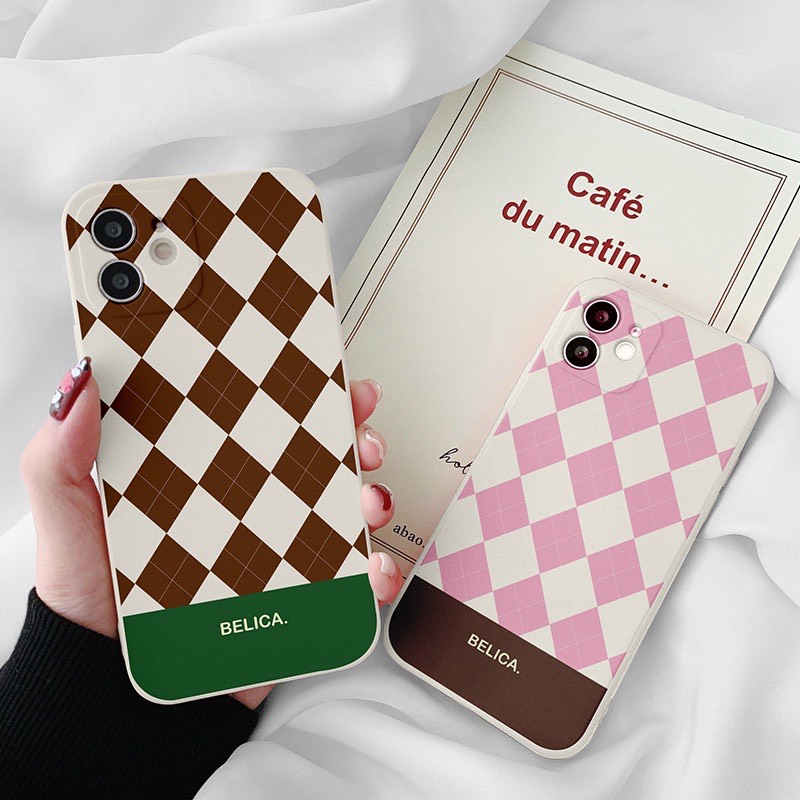 Ốp lưng iphone hình caro 5 6 5s/6/6plus/6s/6splus/7/7plus/8/8plus/x/xr/xs/11/12/pro/promax/13/13Promax