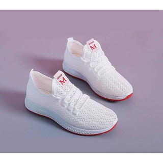 Giày Thể Thao Nữ Vải Lưới Thoáng Khí, Thể Dục , Đi Dạo , Dễ Phối Đồ GN10