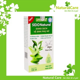 Dung dịch vệ sinh phụ nữ Sido Natural - rửa phụ khoa khử mùi kháng khuẩn