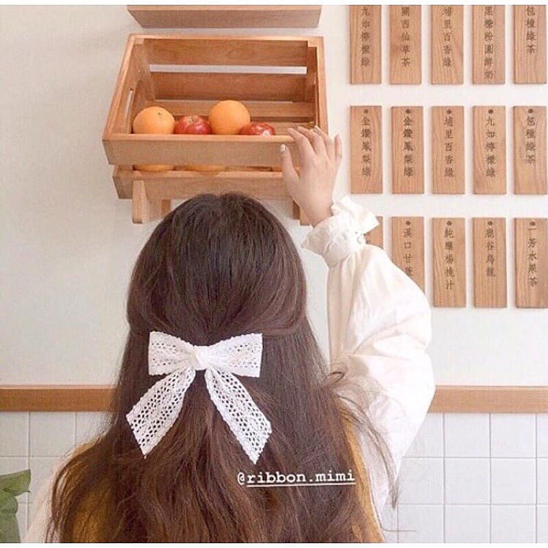 Kẹp tiểu thư vintage cho bạn gái và bé