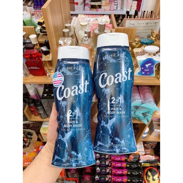 sữa tắm- gội Coast