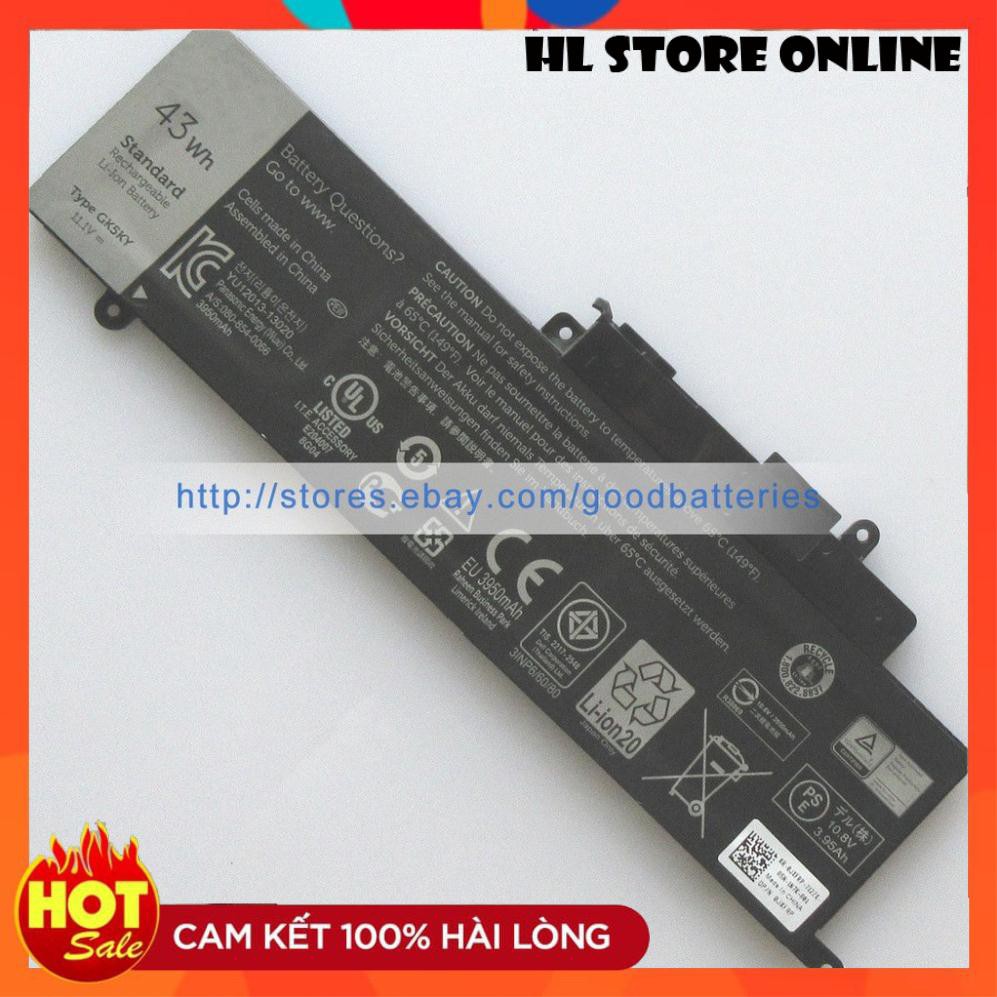 🎁 [HCM] Pin Laptop DELL 7347 (ZIN) - 3 CELL - Inspiron 13 7347, GK5KY 04K8YH (Cell dẹp) [MỚI]