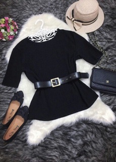 Áo Dập Ly FR Kèm BELT QC