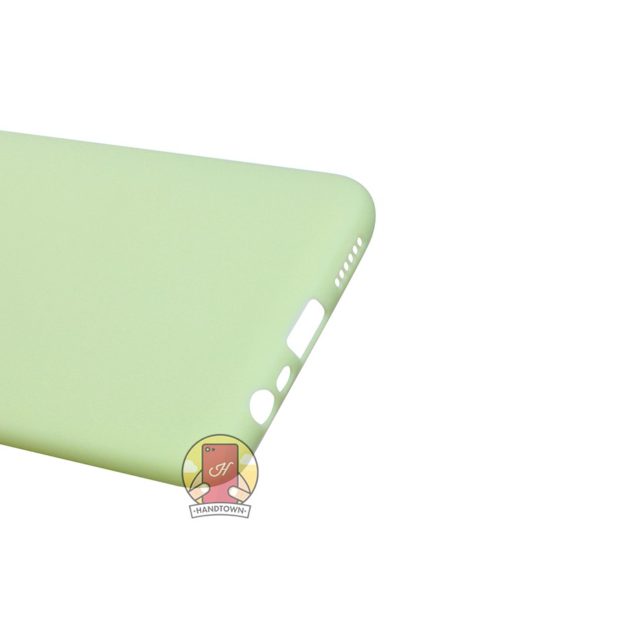 Ốp Lưng Silicone Realme C2 / Oppo A1K TPU Dẻo Màu Xanh Matcha