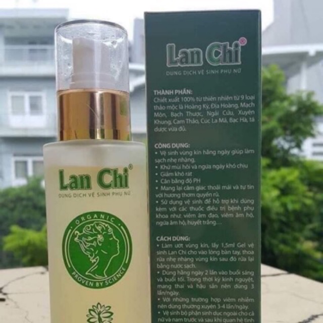 Dung dịch vệ sinh phụ nữ lan chi