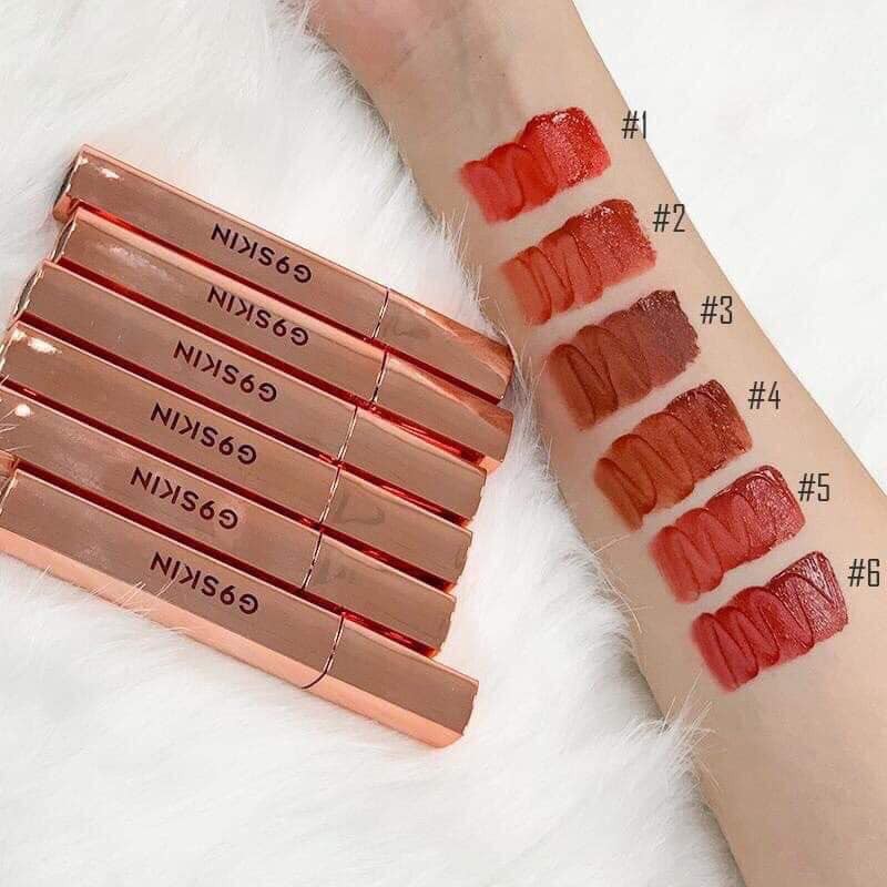 Son Kem Lì, Siêu Mịn Mượt, Lên Màu Chuẩn G9Skin First V-Fit Velvet Tint