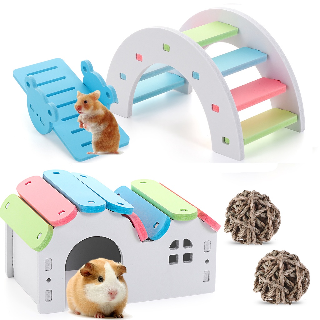 Đồ chơi nhai gặm/ hình cầu vồng dành cho thú cưng
