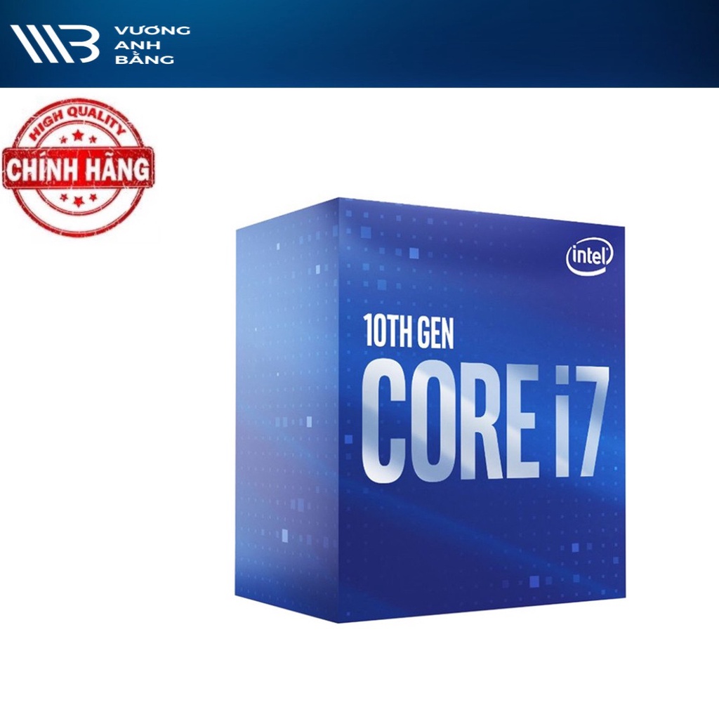 CPU Intel Core i7-10700 Box - Hàng Chính hãng