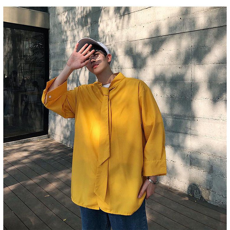 Sơ mi kiểu NECKTIE Unisex | BigBuy360 - bigbuy360.vn