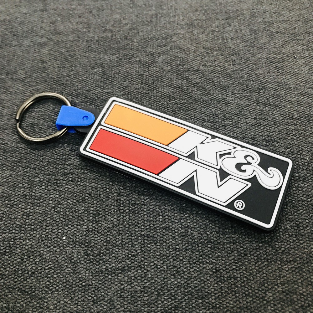 Móc khóa nhựa gắn các loại xe máy, oto LOGO HUY HIỆU cá tính