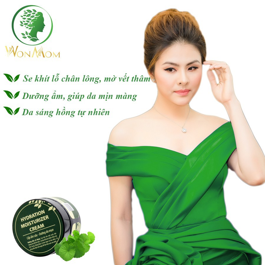 Kem cấp ẩm, dưỡng trắng da, giảm mụn cho mẹ bầu và sau sinh 50g - Wonmom