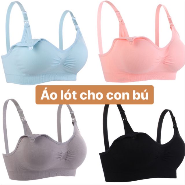 Áo lót Bầu Cho Con Bú Sau Sinh, siêu mềm mịn, chống chảy xệ - 𝐀𝐋𝟎𝟒