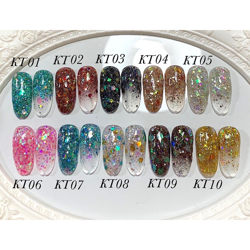 Bột đắp móng Nail Mẹ Tom
