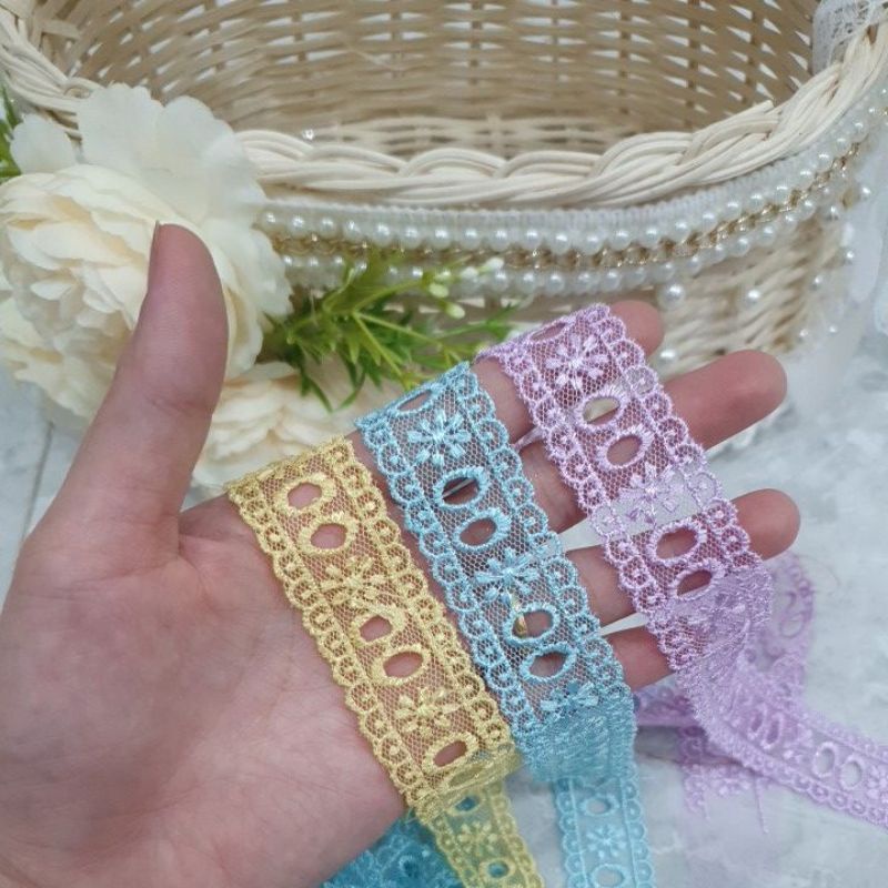 Ren chỉ trang trí bản 2cm HÌNH VÀ VIDEO SHOP TỰ CHỤP 100%