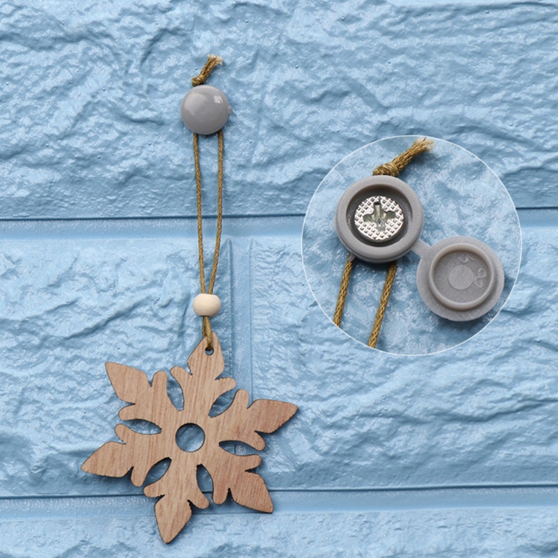 Set 100 Nắp Vít Nhựa M6 Dùng Để Trang Trí Ốc Vít M6