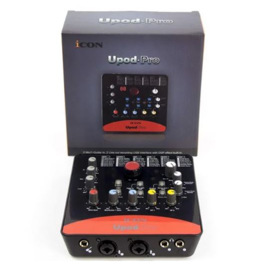 Sound Card Icon Upod Pro 72 hiệu ứng thu âm chuyên nghiệp - Đầy đủ phụ kiện - Hàng Chính Hãng BH 12TH