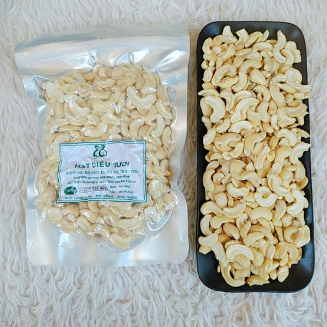 500GRAM ĐIỀU TƯƠI VỠ ĐÔI, TƯ LÀM SỮA