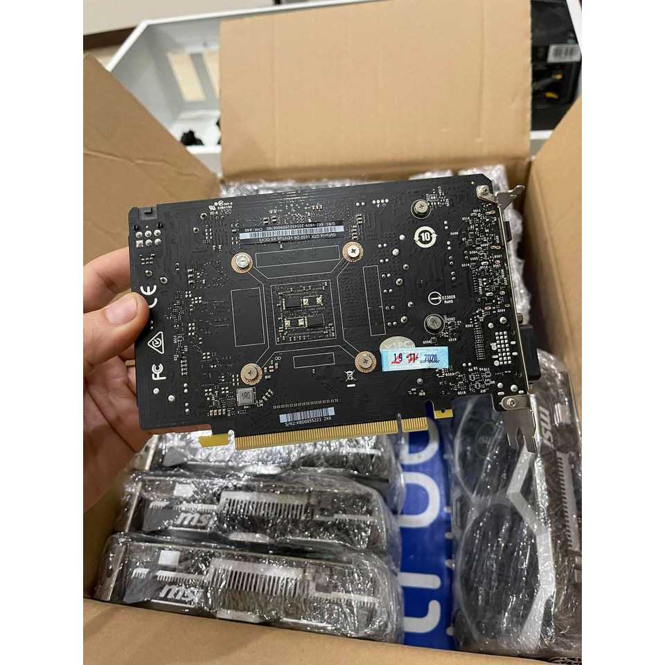 Vga màn hình MSI Ventus 1650/4g/Dr6 hàng đẹp như mới, bảo hành cuối năm 12/ 2023 | BigBuy360 - bigbuy360.vn