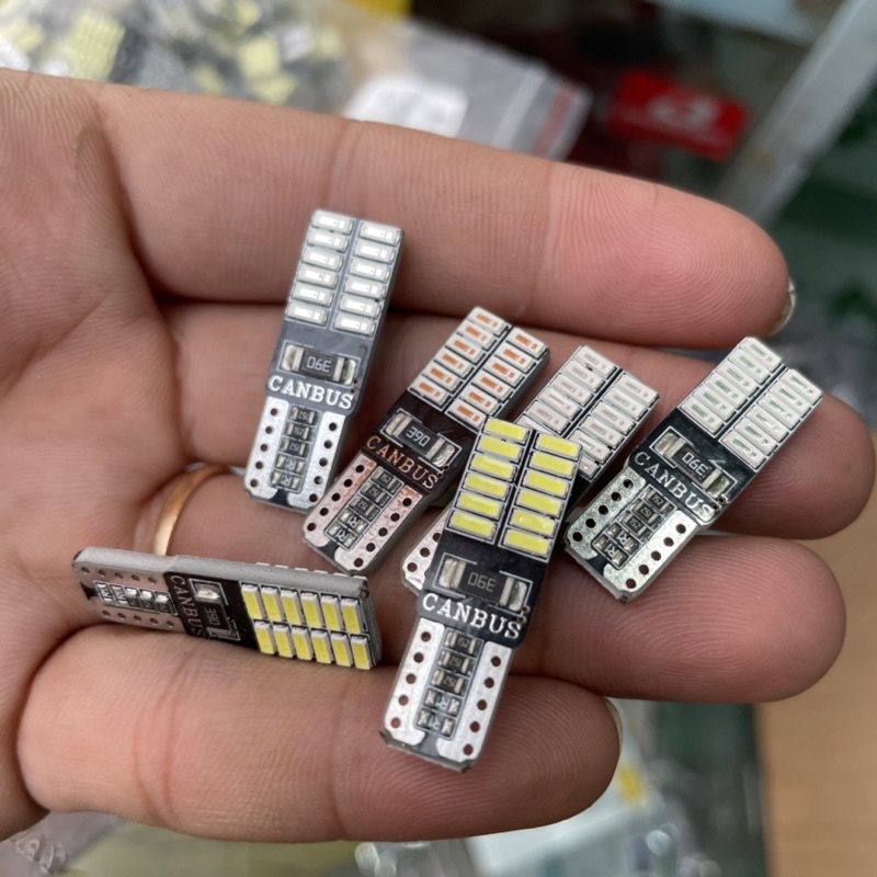 Bóng đèn Led Demi T10 Motoled Chính hãng Cặp 2 bóng