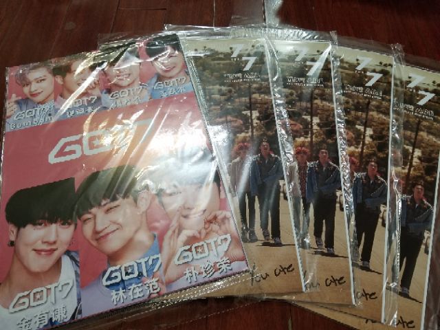 Set 8 posterA3 GOT7