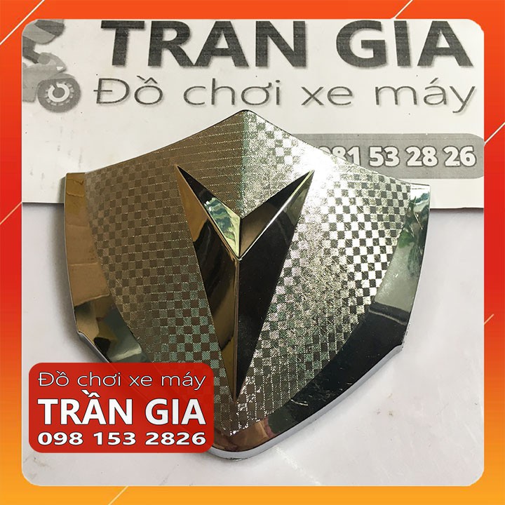 Mão ốp đầu xe sirius fi xi mạ crom bản phun xăng điện tử