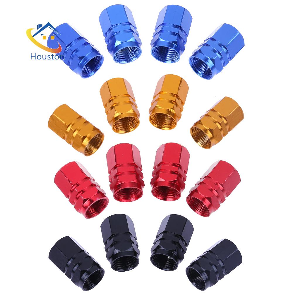 Set 4 Nắp Van Bánh Xe Hơi Bằng Hợp Kim Nhôm 22-Mới