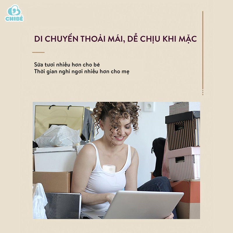 Máy Hút Sữa Điện Rảnh Tay Chibe CB019