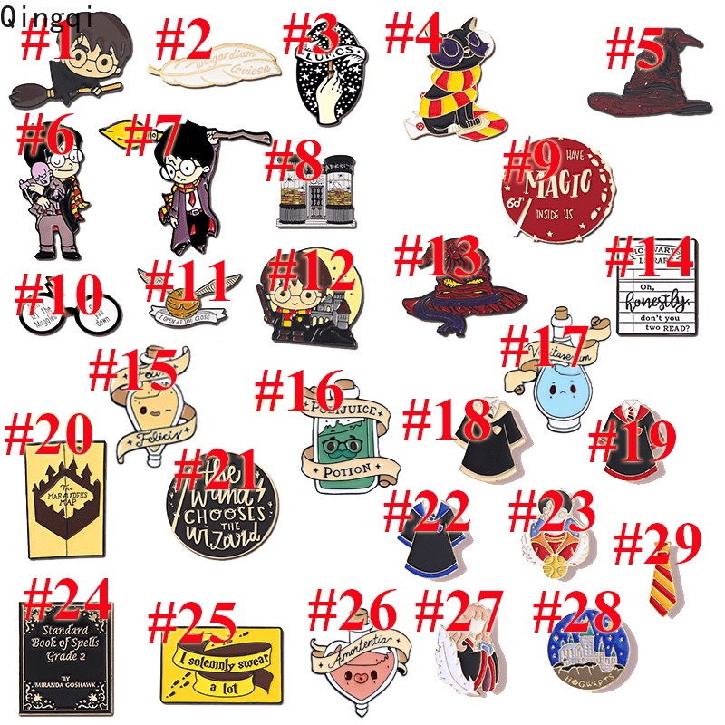 Ghim cài áo Miss Zoe họa tiết chủ đề ma thuật dễ thương