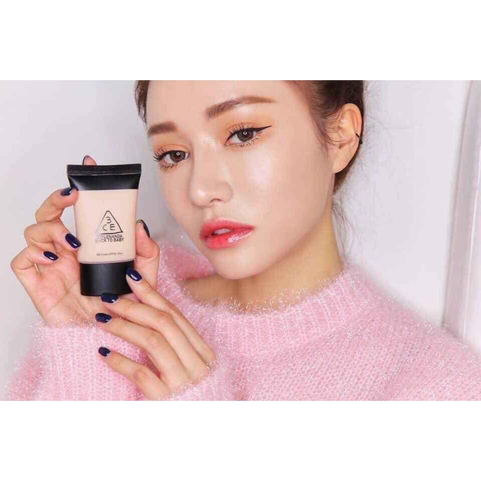 Kem nền 3CE BB Cream Stylenanda Back To Baby