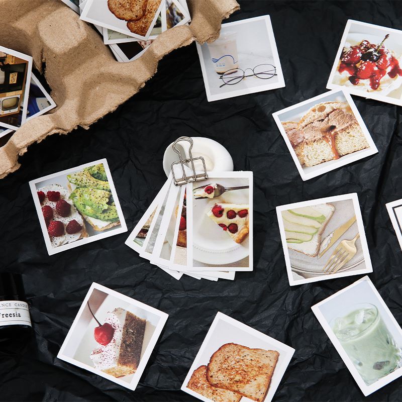 Set 40 Miếng Dán Trang Trí Sổ Tay Phong Cách Ins Đường Phố