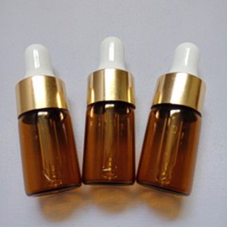 1Chai tinh dầu thủy tinh nắp bóp giọt (chai serum) 3ml