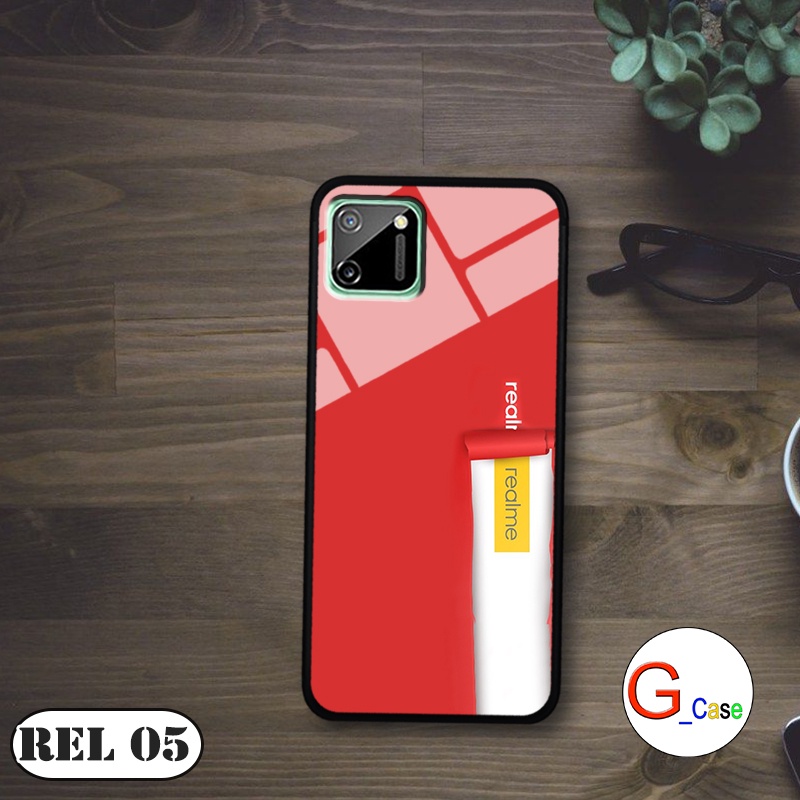 Ốp lưng kính 3D Realme C11
