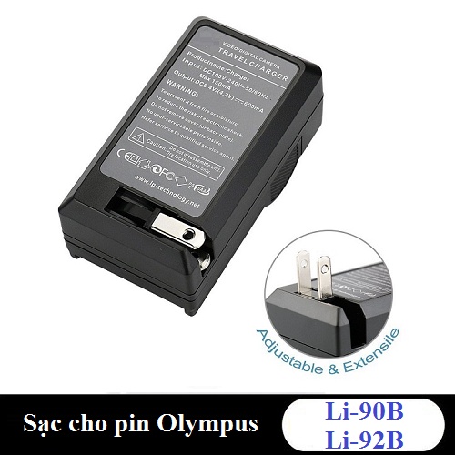 Sạc cho pin Olympus Li-90B Li-92B Li-50B