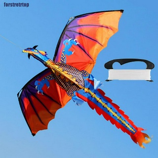 Diều hình rồng 3d cỡ lớn kèm dây 100m